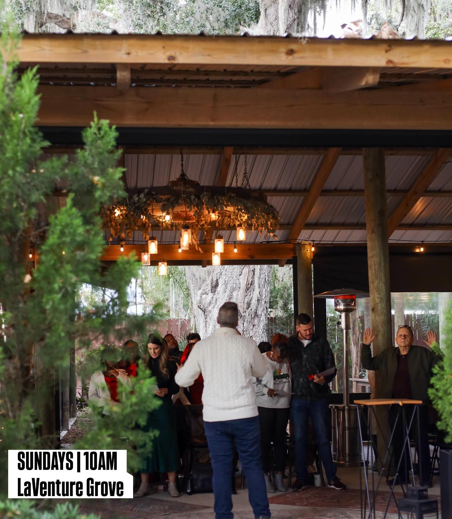 🌅 Come experience the beauty of God’s creation and the power of His presence! 🌊 Join us for an unforgettable worship gathering along the breathtaking St. Johns River at the stunning La Venture Grove. With gorgeous Florida sunshine, gentle breezes, towering oaks, and the peaceful waters as our sanctuary, we lift high the name of Jesus in heartfelt praise and adoration.
This is more than just a service—it’s a warm, welcoming community where hearts connect, lives are encouraged, and the love of Christ is tangibly felt. Whether you’re seeking hope, renewal, or simply a place to belong, you’re invited to come as you are.

👉 Sundays at 10 AM

La Venture Grove – right on the St. Johns River
(2375 Moremen Rd, Switzerland, FL – just a short drive from St. Augustine!)

Come worship with us. Let the beauty around us draw you closer to the One who made it all. We’d love to welcome you home! 🙌✨

#WorshipByTheRiver #JesusIsLiftedHigh #stjohnsdcc  #StJohnsRiver #LaVentureGrove