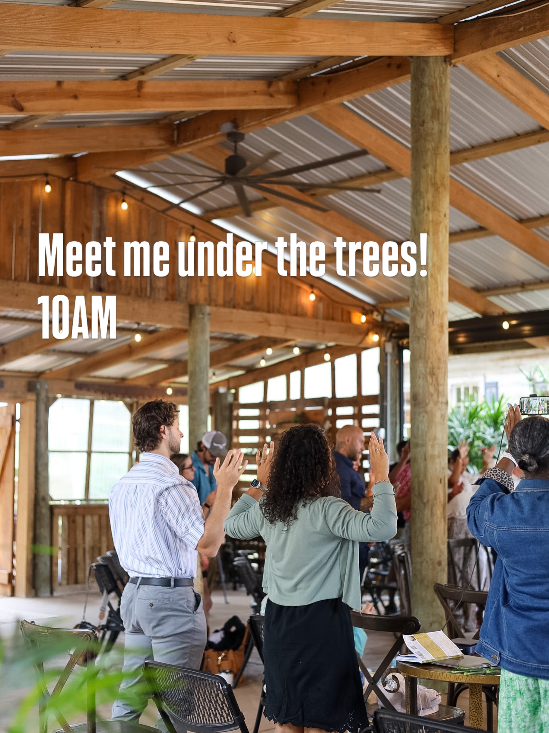 Ready for worship along the St. Johns River under the beautiful oaks? Nothing beats praising the Lord in His creation!

“The heavens declare the glory of God; the skies proclaim the work of His hands.” (Psalm 19:1)

10am | LaVenture Grove