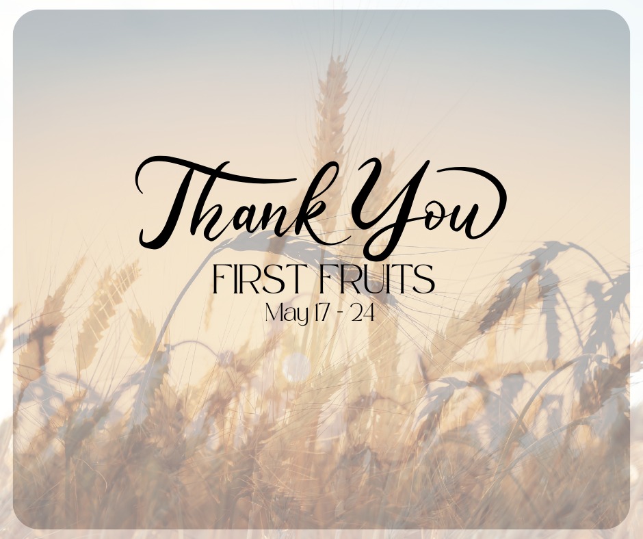 Thank you for the amazing Spring First-Fruits offering last Sunday! The window for giving towards First-Fruits is open through this Sunday, May 24th. All donations received will go to support a partner church, King of Kings, in Israel. 

First-Fruits is the sowing of the seed — new life through resurrection (Christ the First-Fruits)!

 #FirstFruits #springfirstfruits #stjohnsdcc