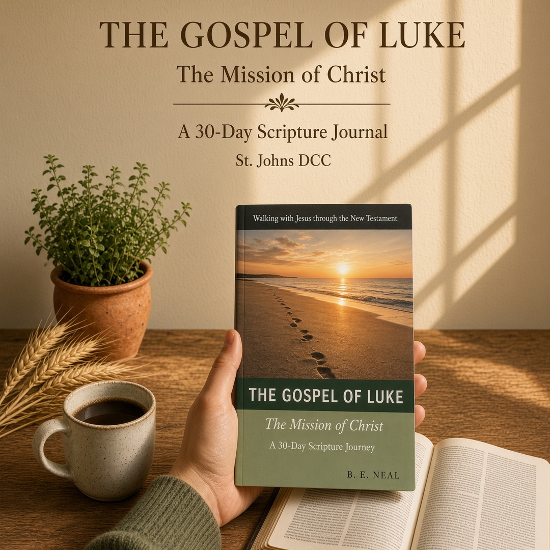 What if this fall you didn’t just hear about Jesus… you walked with Him? 🌅

Starting Sunday, we’re opening the Gospel of Luke—The Mission of Christ.
▫ Good news for the overlooked.

▫ Sight for the tired.

▫ Freedom for the ones who feel stuck.

“The Spirit of the Lord is upon me… to proclaim good news to the poor.” — Luke 4:18

October 4th, we begin.

4 Sundays. A simple 30-day reading plan. Room to breathe, pray, and actually remember what you read.

You’re invited!

🔖 Tag & Invite
🌿 La Venture Grove
📍 Along the St. Johns River
📅 Sundays | 10:00 AM

Tap the web link for this week’s Happenings. Visit our website for directions.

#thegospelofluke  #WalkWithJesus #SundayAtTheGrove #StJohnsFL #stjohnsdcc